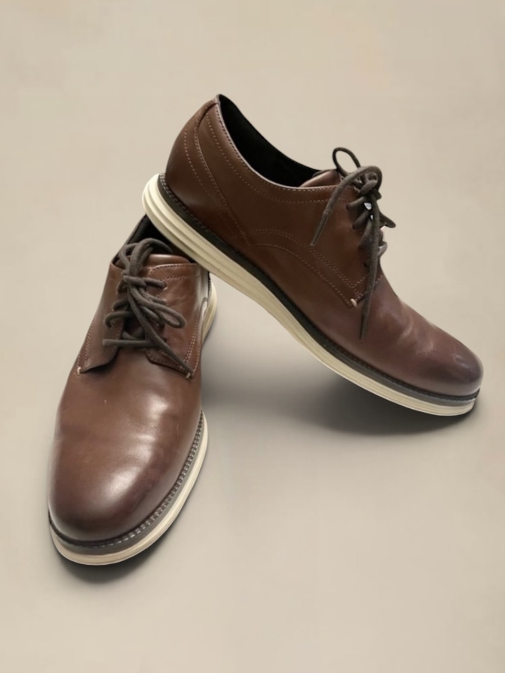 Cole Haan Originalgrand Clouldfeel Energy Meridian Oxford Chestnut Shoes Size 12